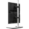 ATDEC - DT SB FREE STANDING DUAL VERTICAL MNT HOLDS TWO 12IN TO 24IN LCDS
