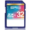 Silicon Power 32GB Class 10 SDHC Flash Card (SP032GBSDH010V10)