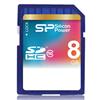 Silicon Power 8GB Class 10 SDHC Flash Card (SP008GBSDH010V10)