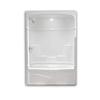 Mirolin Victoria 60 Inch 3-Piece Acrylic Tub And Shower Combination Whirlpool/Jet-Air-Left Hand