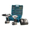 Makita 2 Tool Combo with 83 Bit Accessory