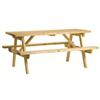 Rivenwood Solid pine picnic table