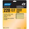 Norton Premium 9 inch X11 inch Sanding Sheets Very Fine-220 grit 3 pack