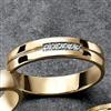 Tradition®/MD Men's 'I Love You' 10K Gold Wedding Band