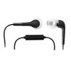 iFrogz Luxe Microbud with Mic Headphones (EP-LB-MIC-BLACK) - Black