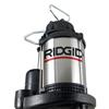 RIDGID 1 HP Stainless Steel/Cast Iron Submersible Sump Pump with Vertical Float Switch