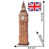 GDC Big Ben 3D Puzzle - Medium Size