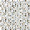 Sassi Willow Glass Blend Wall Tile – 5/8 Inch x 5/8 Inch