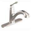 Moen Banbury 1 Handle Kitchen Faucet with Matching Pullout Wand - Spot Resist Stainless Finish