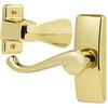 Ideal Security Inc. Georgian Lever Handle Set Brass