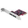 StarTech 2-Port SATA 6 Gbps PCI-E eSATA Controller Card