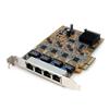 StarTech 4-Port PCI-E Ethernet Card (ST1000SPEX4)