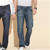 Nevada®/MD Low-Rise Straight-Leg Denim Jeans