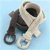 Jessica®/MD Braided Cotton Cord Belt