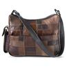 Tradition®/MD Lambskin Leather Patchwork Hobo Handbag