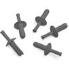 Exceliner 3/4 Inch Nylon Rivets Gray