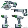 HAUSSMANN Set of 4 18-V Cordless Tools