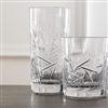 Pinwheel Crystalline Highball Stemware