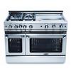Capital Precision Series: 48 Inch 4 Burners Manual Clean Range With Thermo Griddle, NG