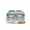 BERNARDIN 4 Pack 500mL Wide Mason Jars