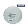 PROFESSIONAL 2 Pack 20" White Floor Polishing Pads