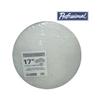 PROFESSIONAL 2 Pack 17" White Floor Polishing Pads