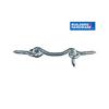 BUILDER'S HARDWARE 2 Pack 2" Zinc Gate Hooks and Eyes