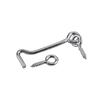 2 Pack 2-1/2" Zinc Gate Hooks and Eyes