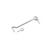 2 Pack 4" Zinc Gate Hooks and Eyes