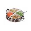 NOSTALGIA ELECTRICS 4 Section Cordless Deluxe Lazy Susan and Warming Tray