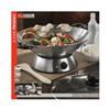 HOME PRESENCE 7 Piece Stainless Steel Taima Electric Wok