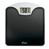 WEIGHT WATCHERS 4000lb Capacity Black Glass Digital Bath Scale
