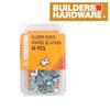 BUILDER'S HARDWARE 50 Pack Glazier Points
