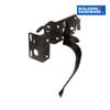 BUILDER'S HARDWARE Black Ornamental Thumb Gate Latch