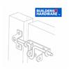 BUILDER'S HARDWARE Black Slide Action Gate Latch