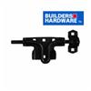 BUILDER'S HARDWARE Black Slide Gate/Door Latch