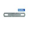 BUILDER'S HARDWARE 3/8" x 3" Zinc U Bolt Plate