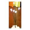 4 Piece Solar Garden Stake Lights Set, with Flower Shades