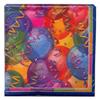 16 Pack Paper Lunch Napkins, with Balloon Design