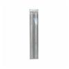 2 Pack 10" Metallic Silver Dinner Candle