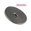 WEATHER SHIELD 3/16" x 3/8" x 17' Black Rubber Sponge Weatherstripping Tape