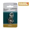 BUILDER'S HARDWARE 1 Pack 1/2" Nickel Swivel Eye Single Pulley