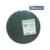 PROFESSIONAL 2 Pack 15" Green Floor Scrubbing Pads