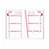 BLUELINE 2012 Pink Bilingual Weekly Pocket Book