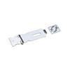 1 Pack 2-5/8" Zinc Hinge Hasp