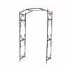 ISLAND WIRE PRODUCTS 60" x 94" Black Metal Arch Arbour