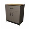 2 Door 1 Drawer Base Storage Cabinet