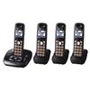 PANASONIC 4 Pack Dect6+ Cordless Answerphones