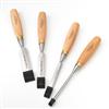 Footprint Tools 4-Piece Beechwood Handle Chisel Set