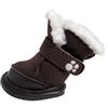 FouFou Dog Duggz Boots Size 0 (80501) - Brown